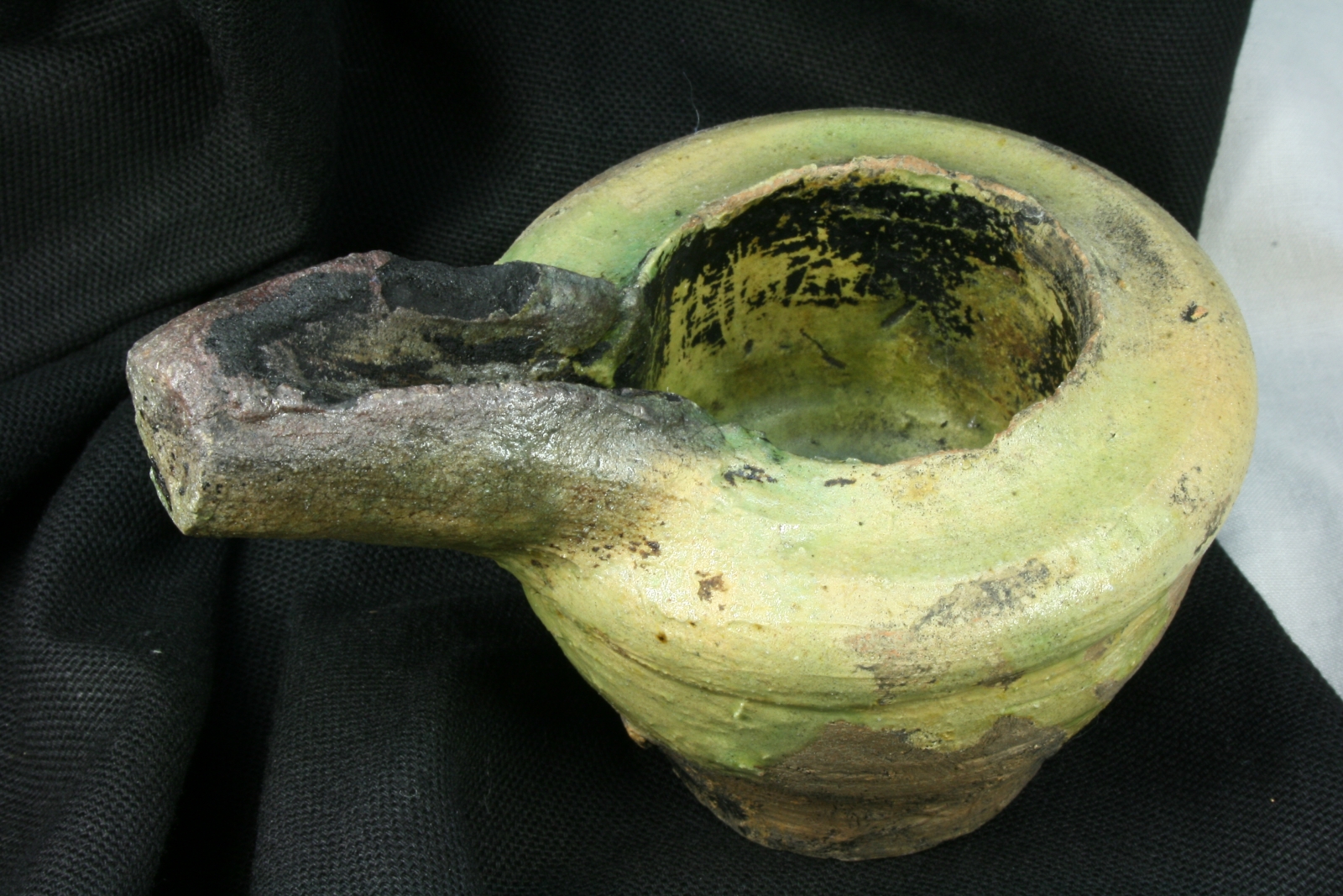 Antiques - CHANDELIER OR MATT GLAZED CHANDELIER. MEDIUM. HISPANIC ARAB S.XIX