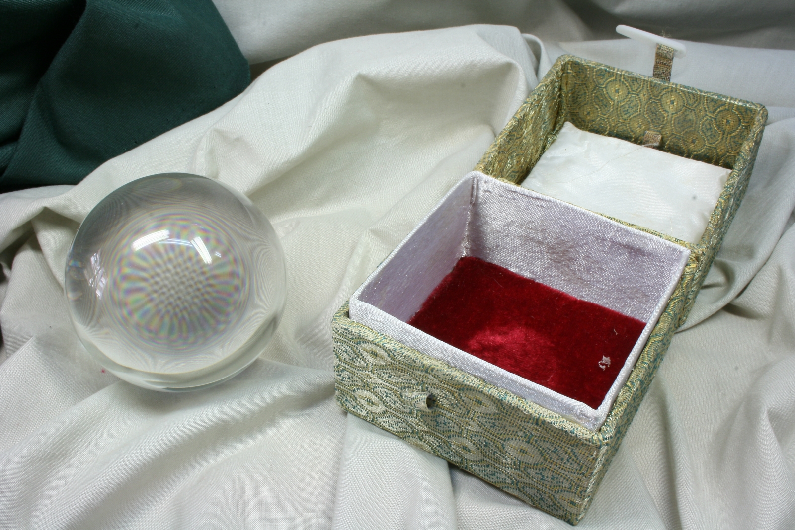 Antiques - SMALL GLASS BALL