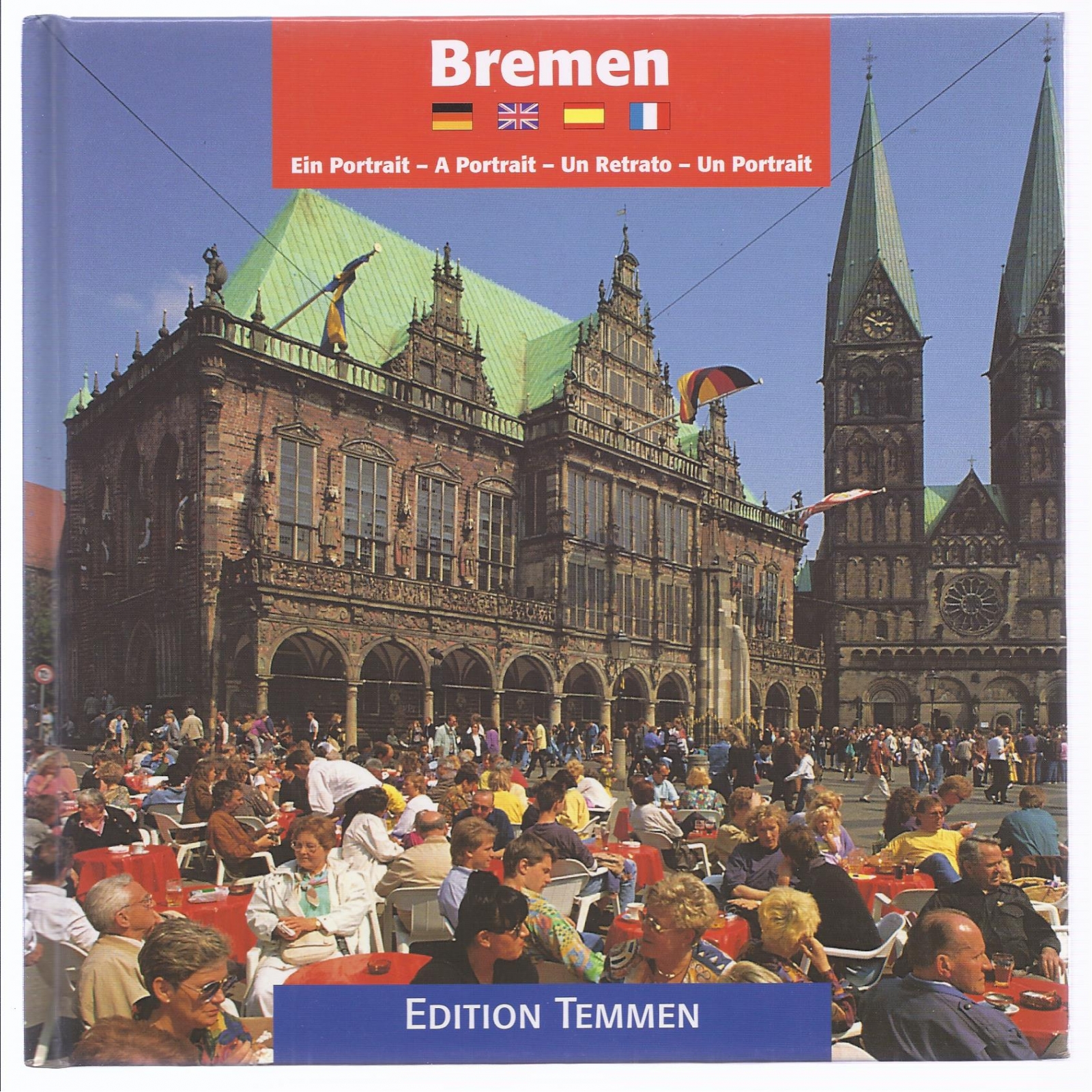 Antiques - BOOK OF THE CITY OF BREMEN. COLOR PLATES. (T)