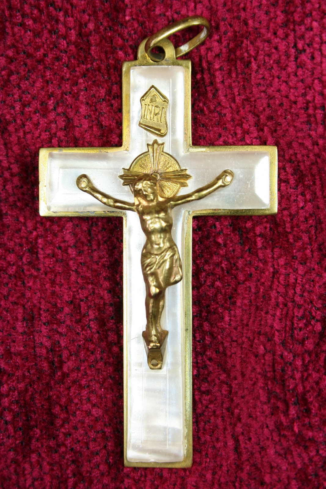 Antiques - CRUCIFIX COMMUNION. S.XX.
