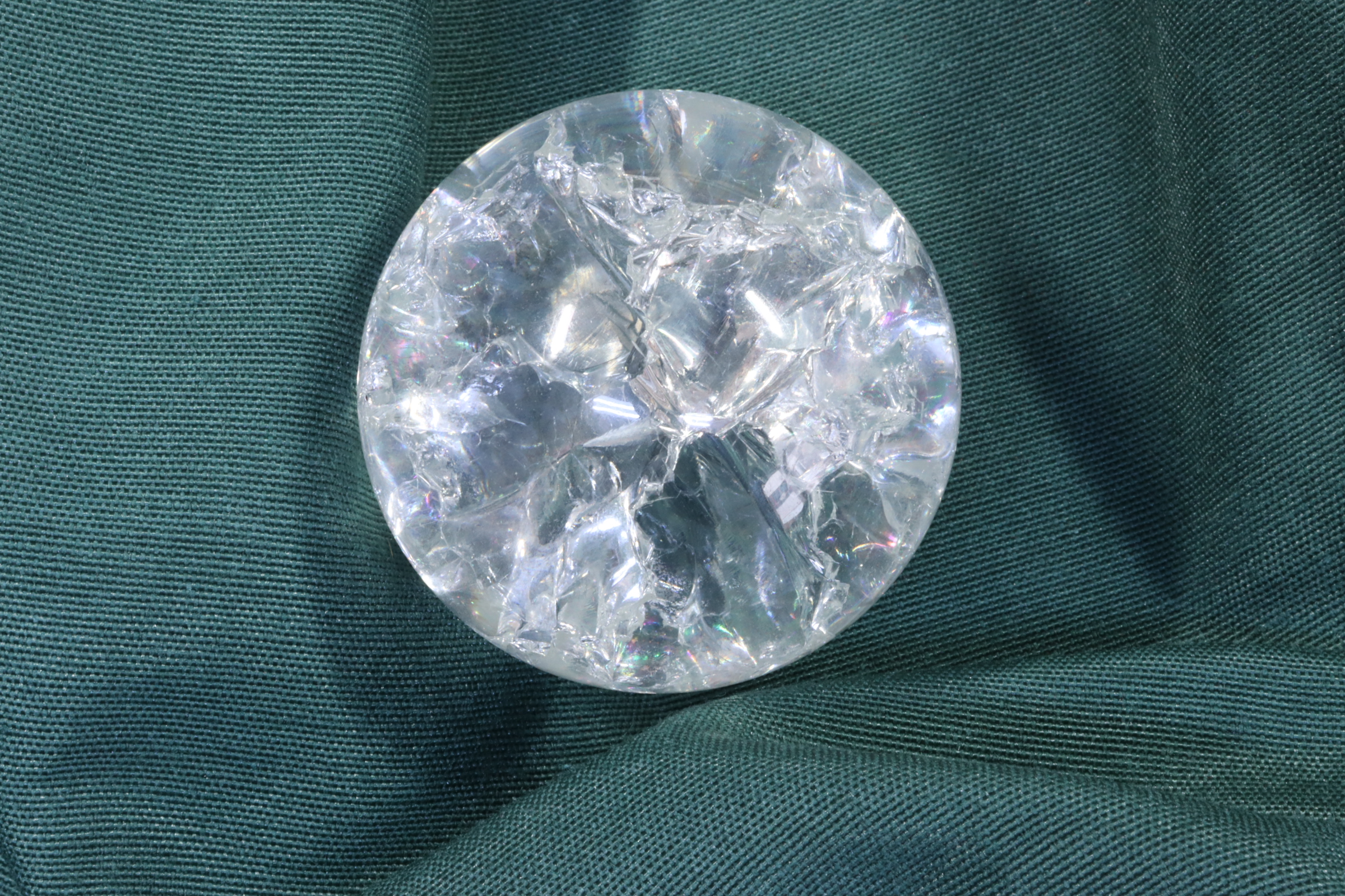Antiques - ROCK CRYSTAL BALL. SPHERE.