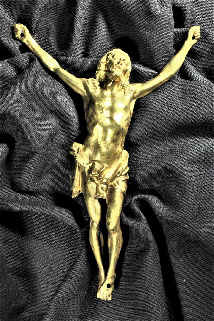 Antiguedades - ESCULTURA CRISTO. MACIZO UNA SOLA PIEZA. S.XIX. (T)