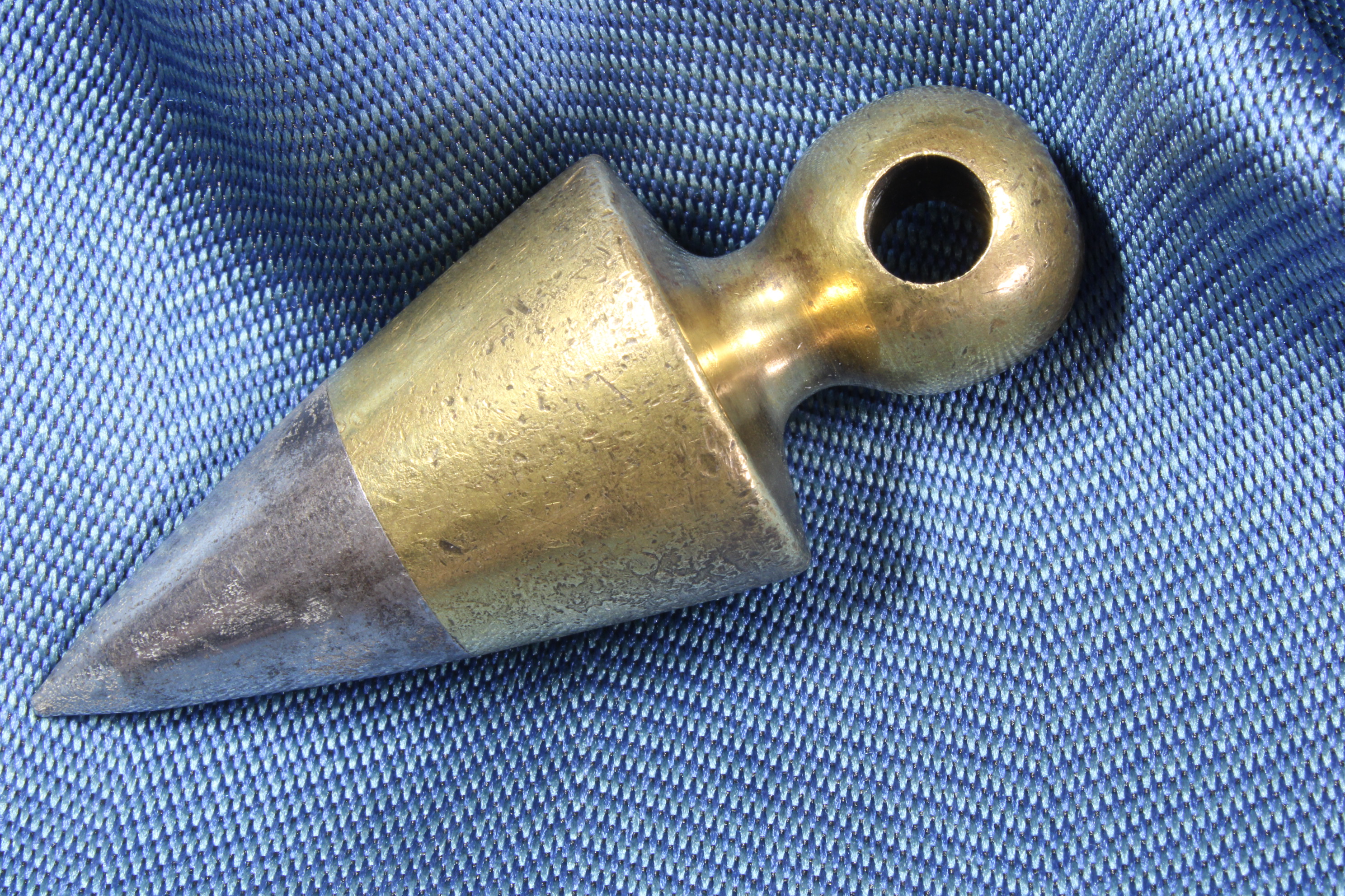 Antiques - FIXED HEAD PERICO PLUMB BOB. S.XIX (T)