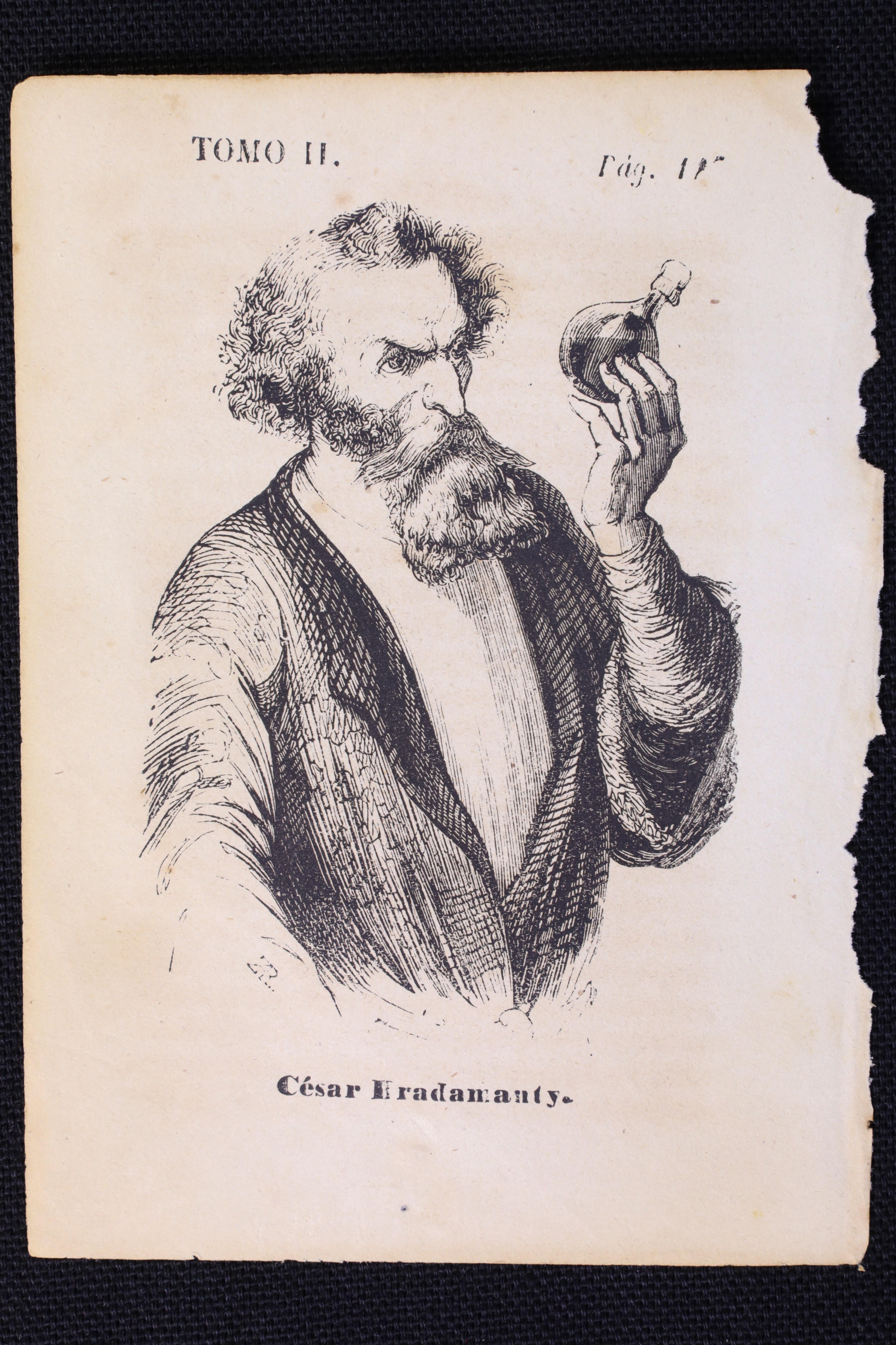 Antiguedades - GRABADO CÉSAR BRADAMANTY. LOS MISTERIOS DE PARÍS. S.XIX