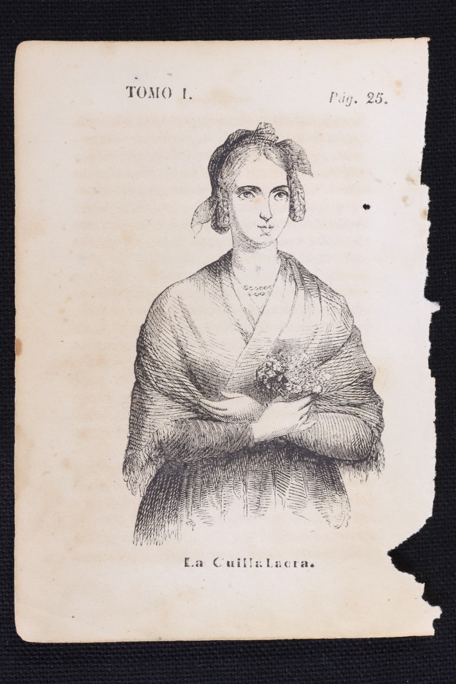 Antiguedades - GRABADO LA CUILLA LACRA. LOS MISTERIOS DE PARÍS. 1844