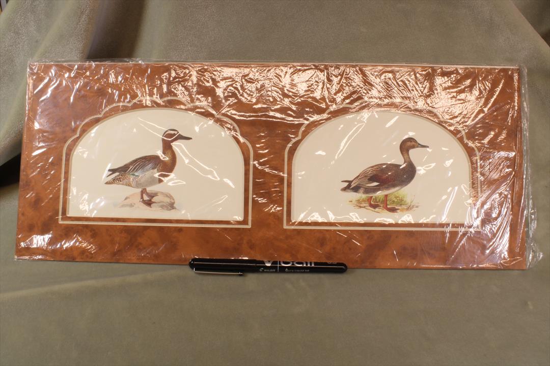 Antiguedades - LÁMINA DOBLE PATOS. PRECINTADO. (T)