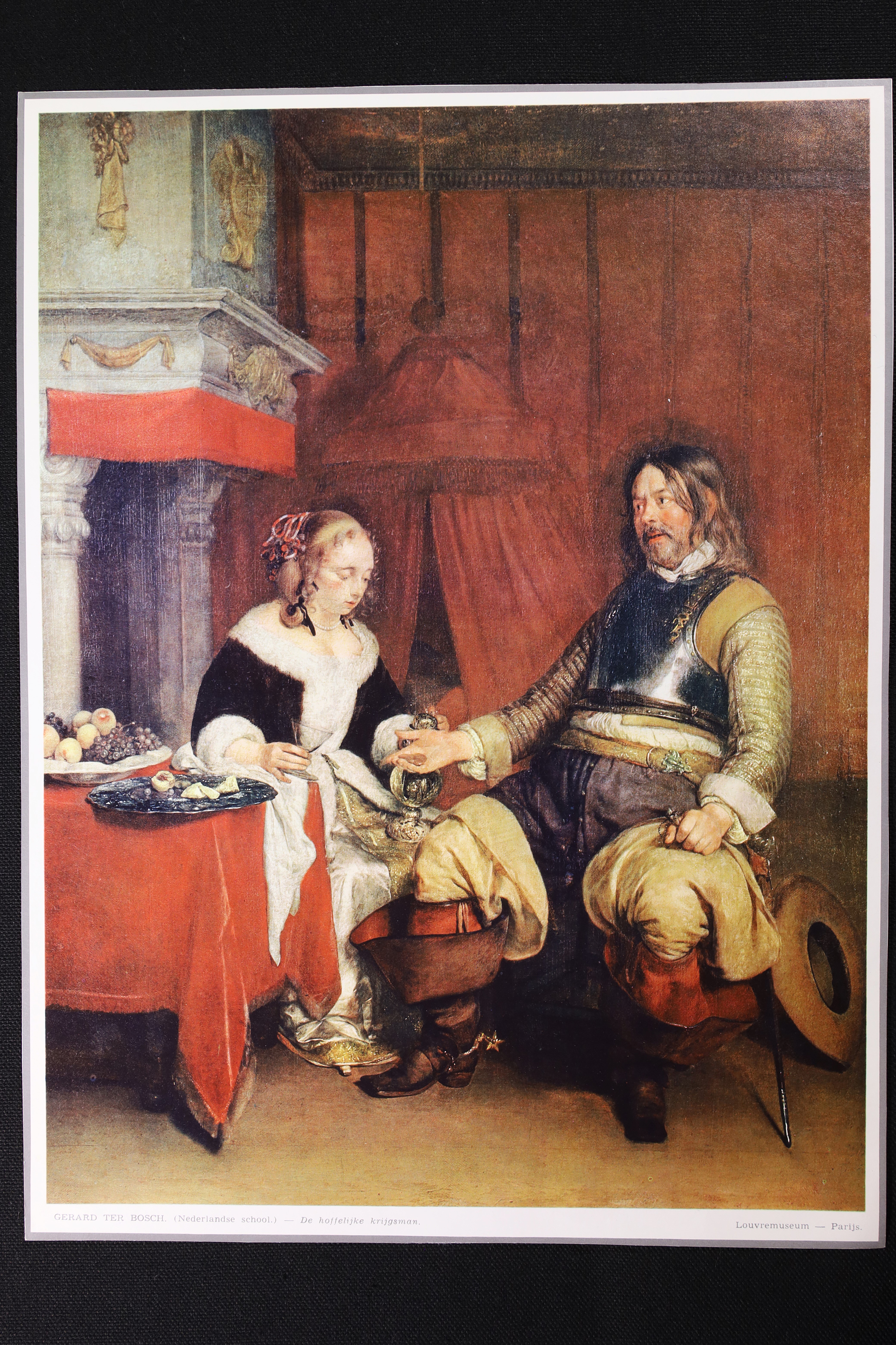 Antiques - LAMINA GUERRERO CORTÉS. GERARD TER BORCH