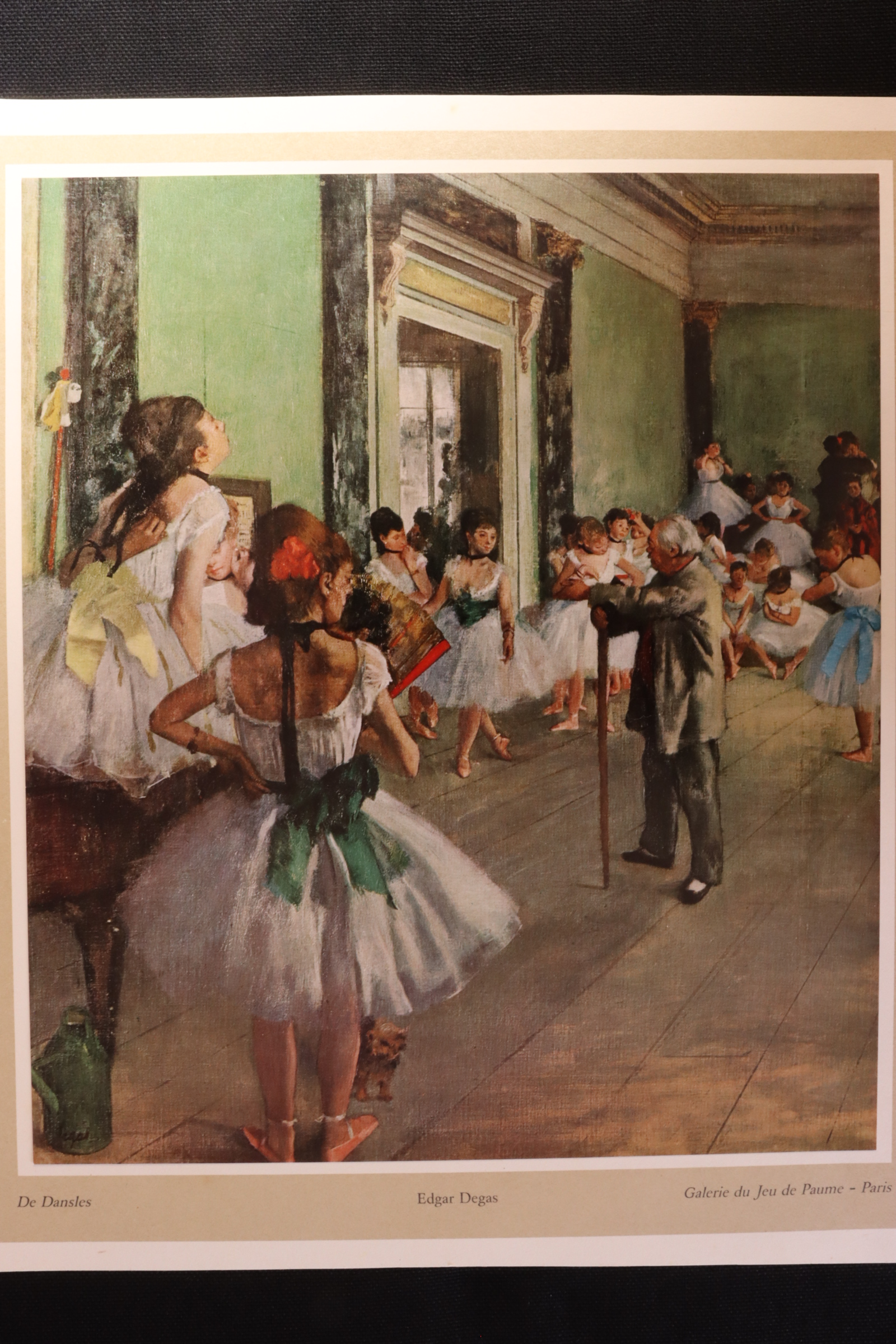 Antiques - SHEET THE DANCERS BY EDGAR DEGAS.