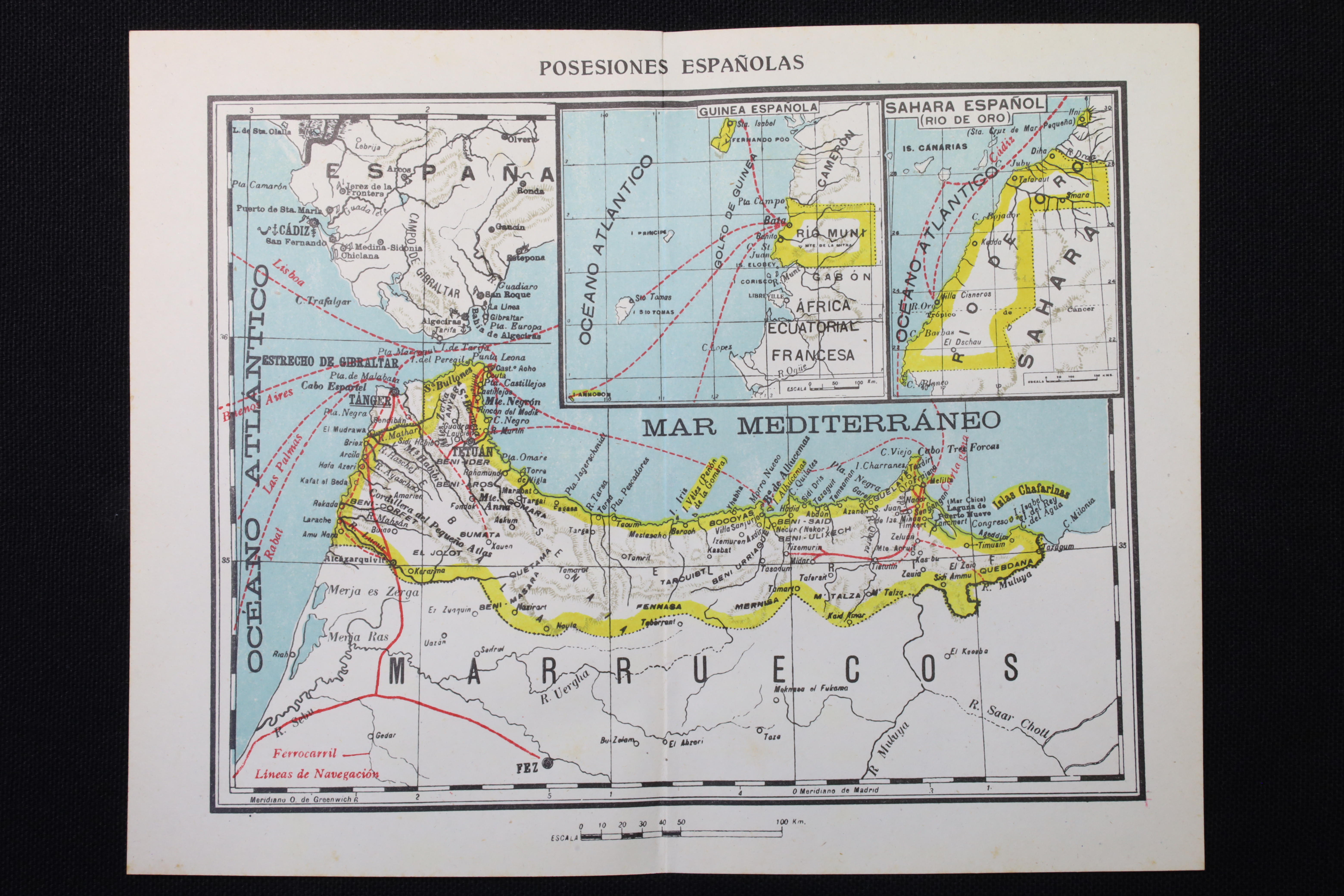 Antiques - SPANISH POSSESSIONS. PALUZIE. 1942