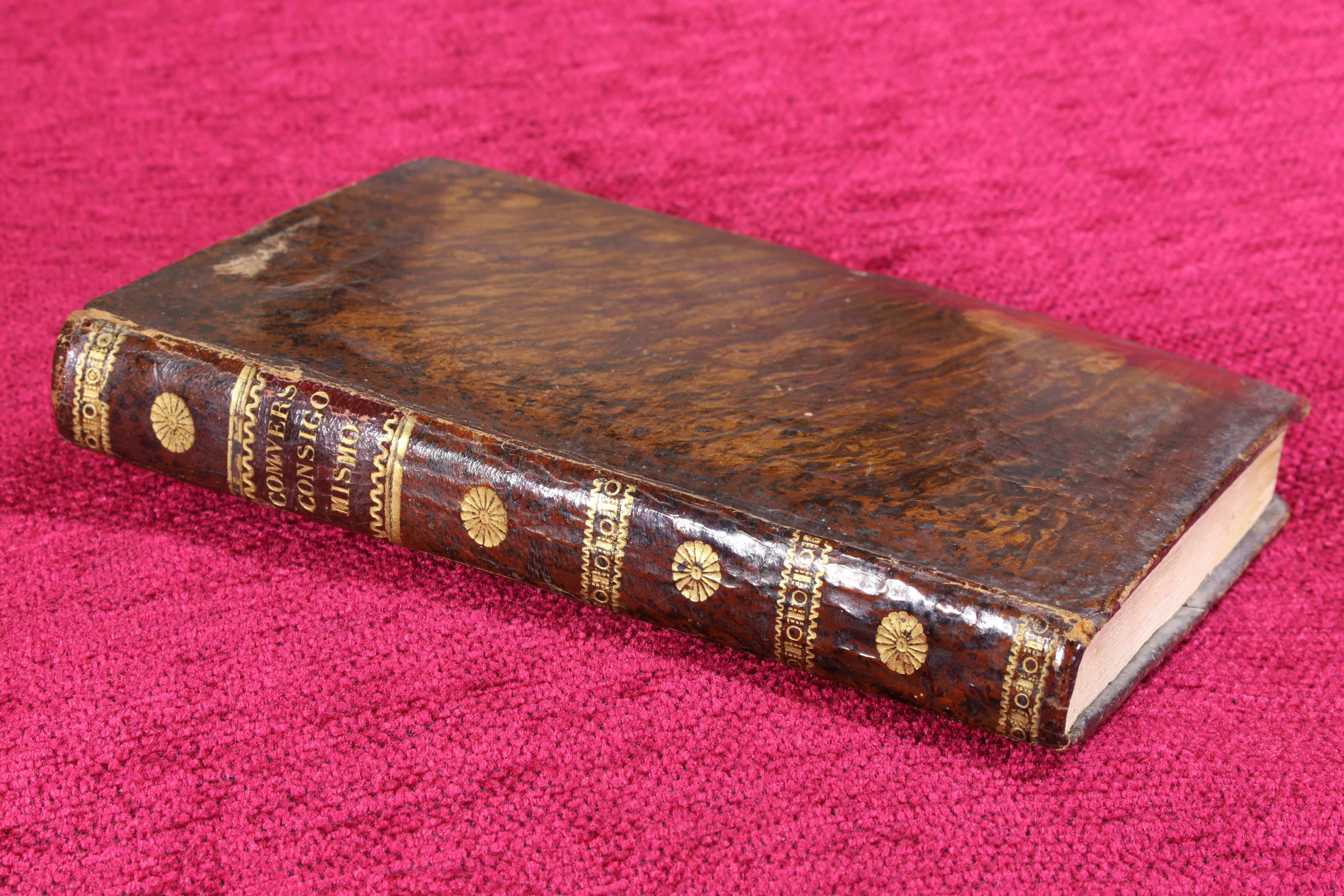 Antiguedades - LIBRO LA CONVERSACIÓN CONSIGO MISMO. CARACCIOLO. 1817 (T)