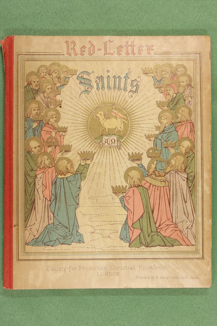 Antiguedades - LIBRO RED LETTER SAINTS. E. KAUFMANN. 1904 (T)