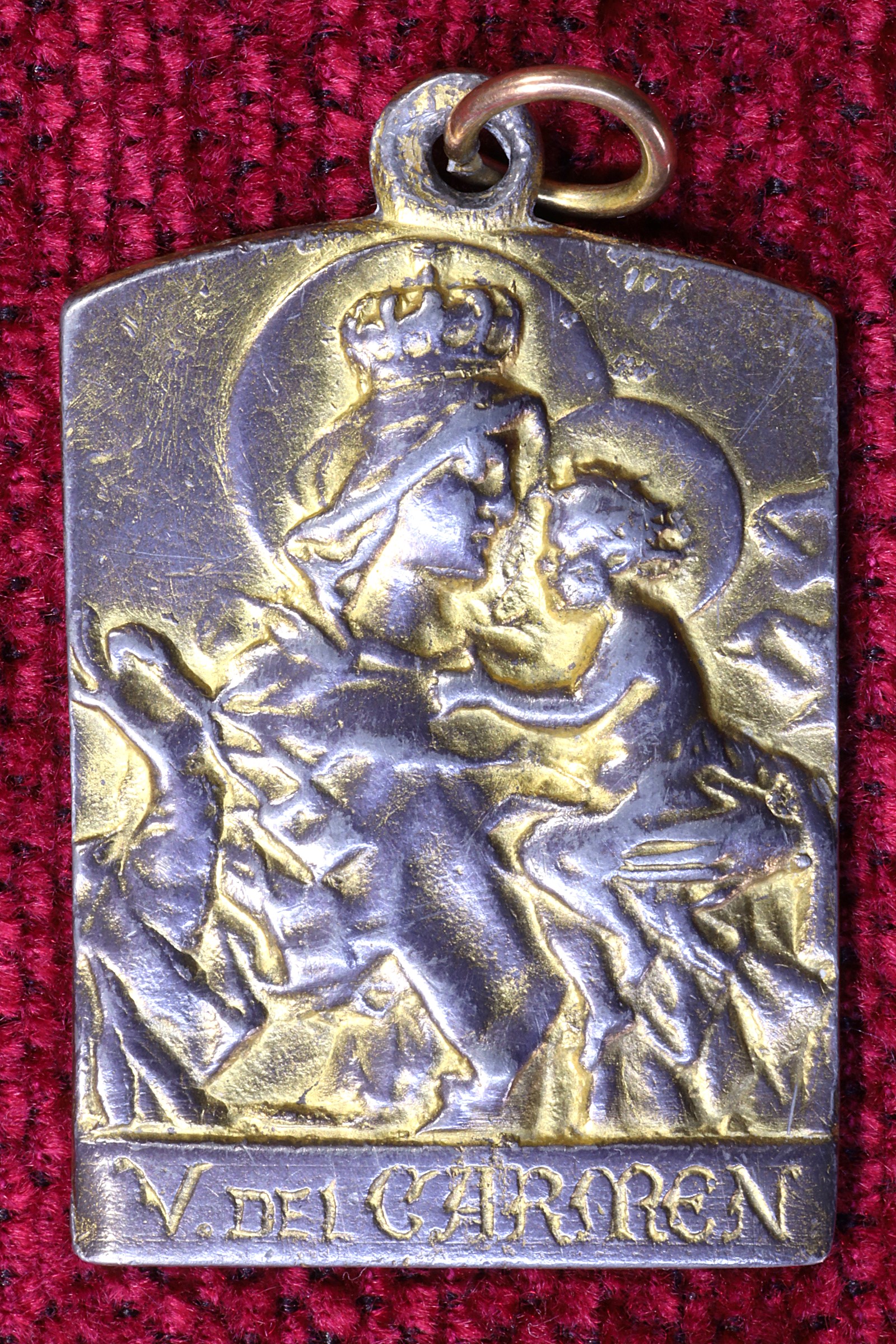 Antiguedades - MEDALLA VIRGEN DEL CARMEN.