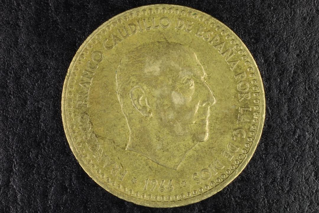Antiguedades - MONEDA FRANCO 1 PESETA. 1966* 74 - BC (T)
