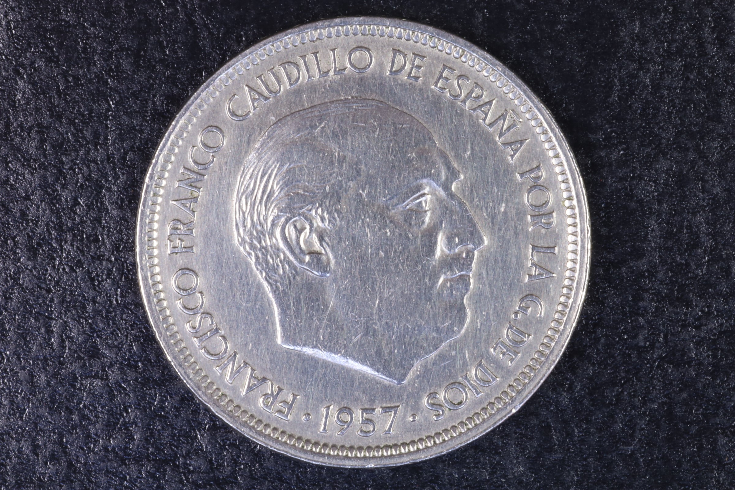 Antiguedades - MONEDA FRANCO 50 PESETAS 1957 *67 - MBC