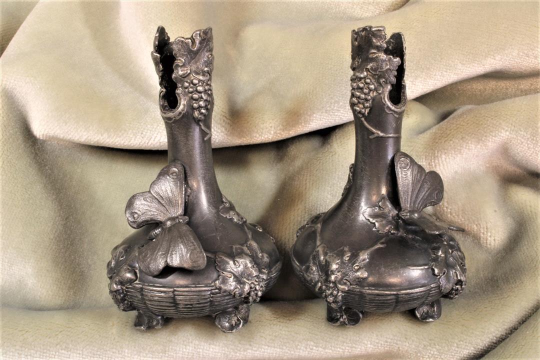 Antiguedades - PAREJA DE JARRONES ART NOUVEAU. ALBERT KÖHLER (T)