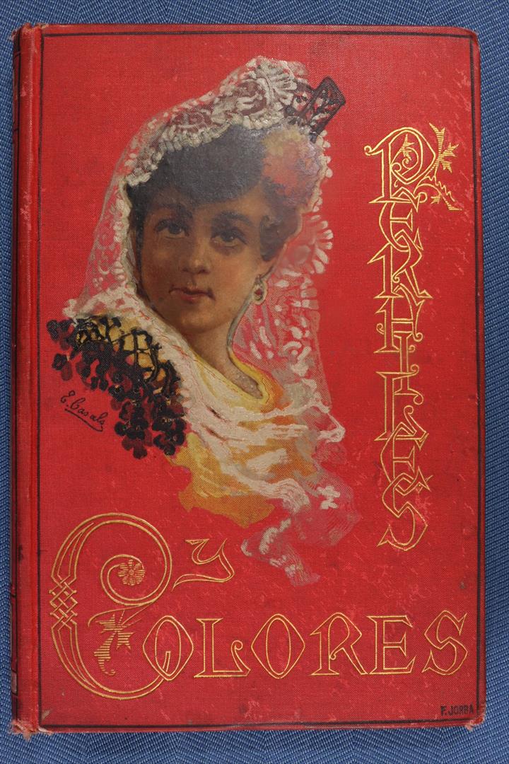 Antiguedades - PERFILES Y COLORES O SÁTIRA DE COSTUMBRES. 1884 (T)