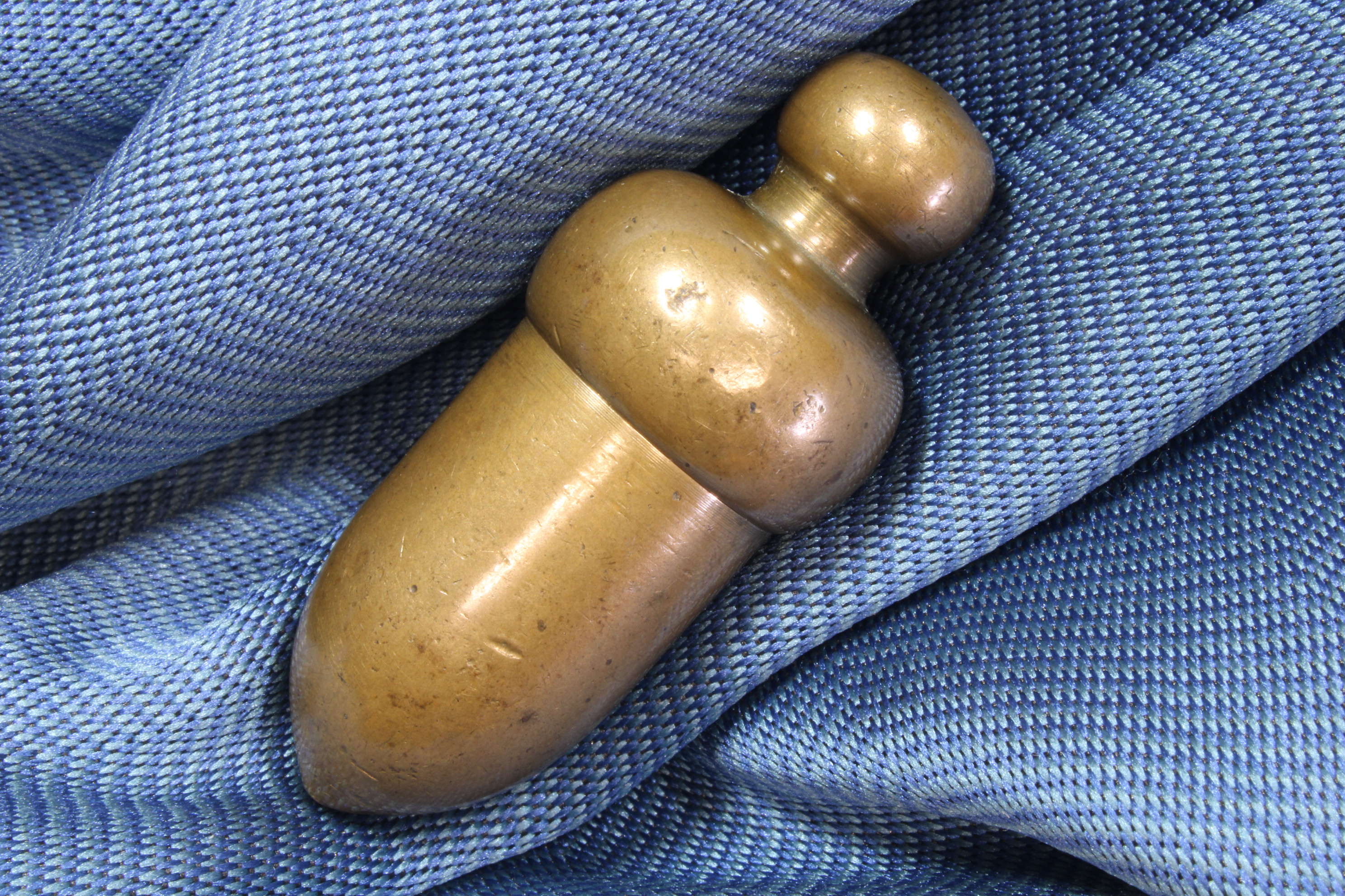 Antiguedades - PERICO PLOMADA BRONCE. BELLOTA. S.XIX (T)