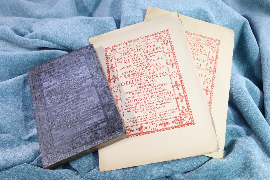 Antiguedades - PLANCHA DE GRABADO Y SUS CORRESPONDIENTES LIBRETOS. S.XX (T)