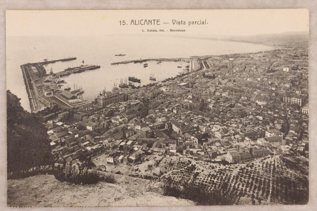 Antiguedades - POSTAL ALICANTE VISTA PARCIAL. 15. SIN CIRCULAR. (T)