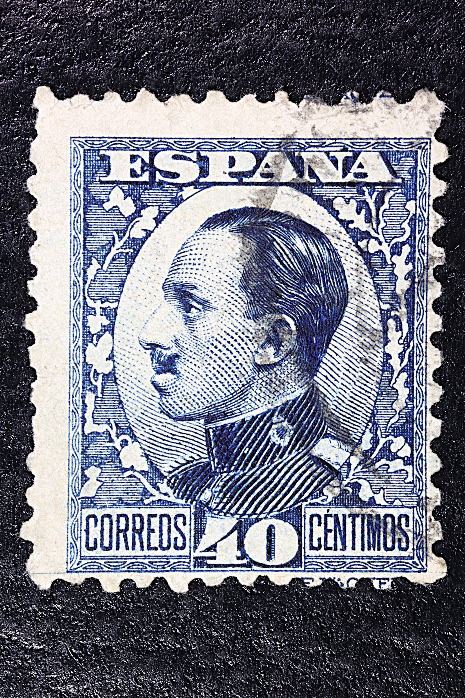 Antiques of postage stamp 1930 spain 40 cents used