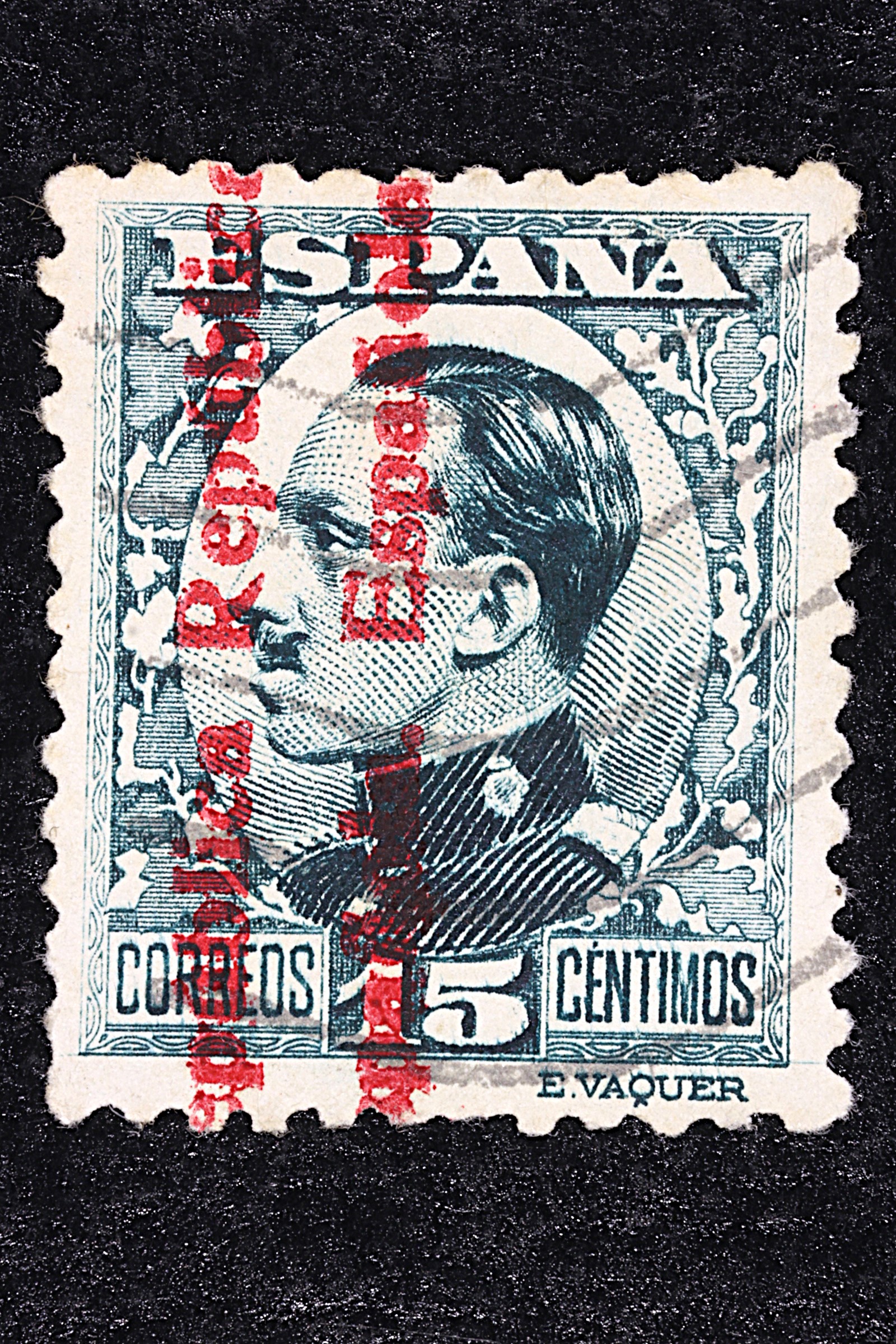 Antiguedades de postage stamp 1931 spain 15 centimos used