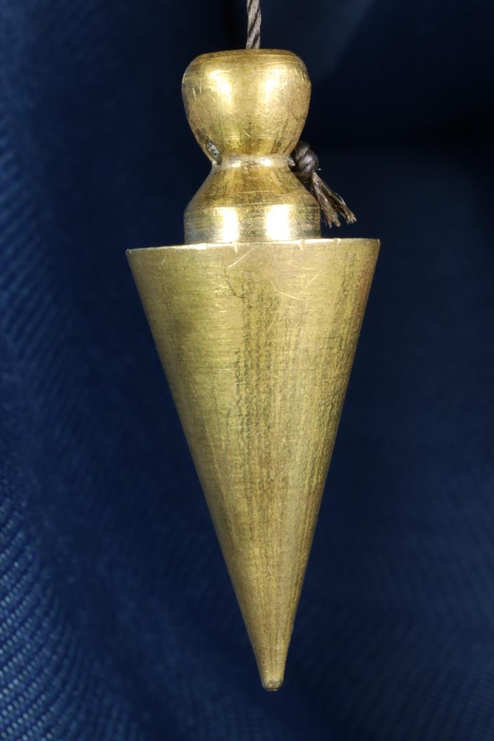 Antiques - BRONZE PERICO PLUMB BOB. FIXED HEAD. S.XIX. (T)
