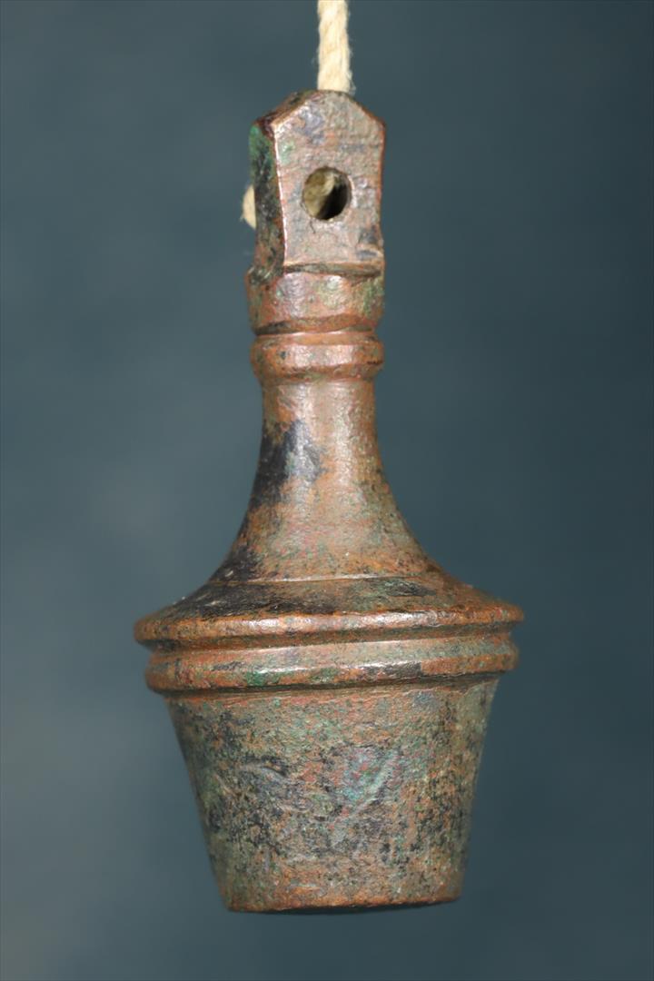 Antiques - BRONZE PLUMB BOB PERICO. S.XVII (T)