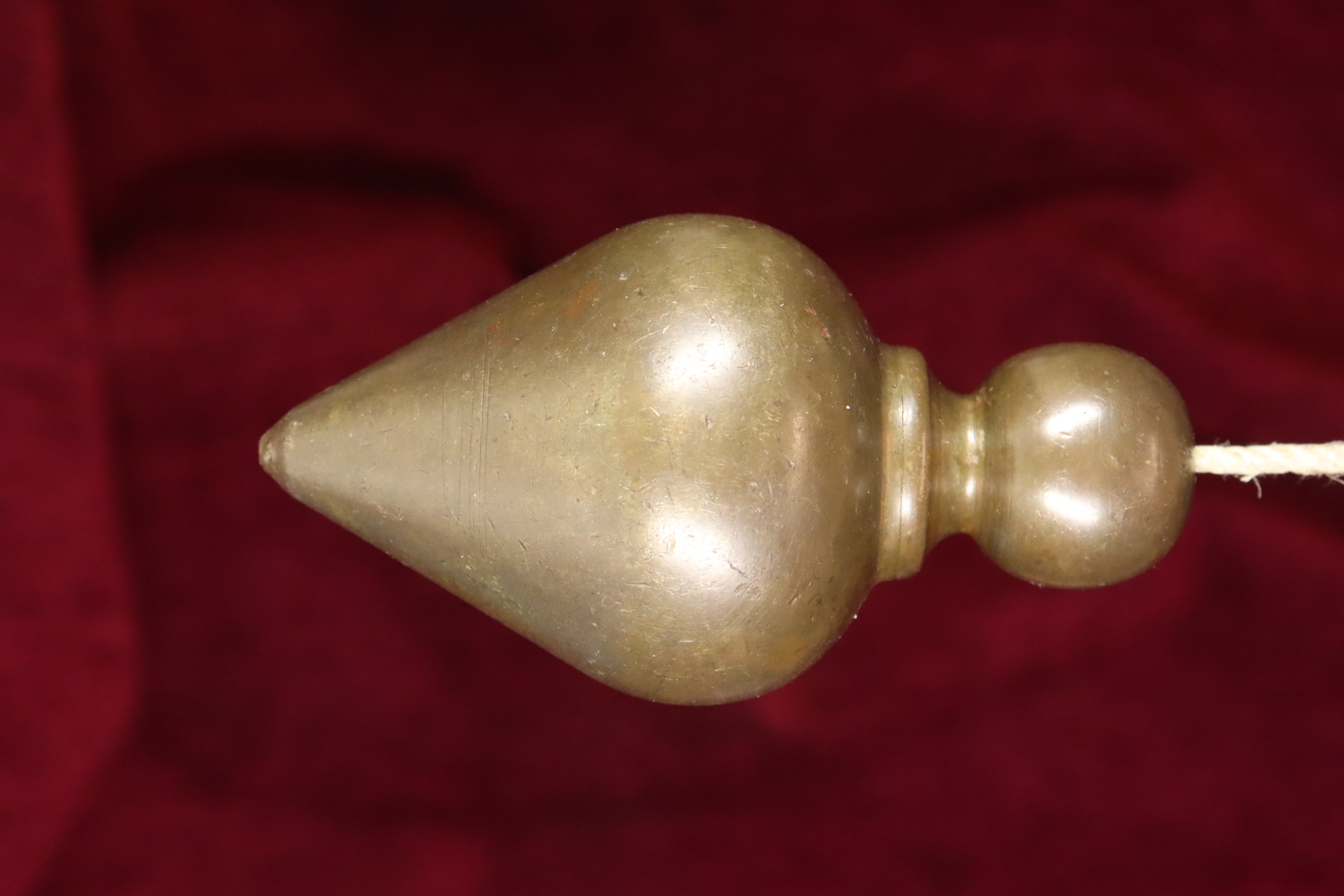 Antiques - CONSTRUCTION PLUMB BOB WITH ORIGINAL NUT. S.XX
