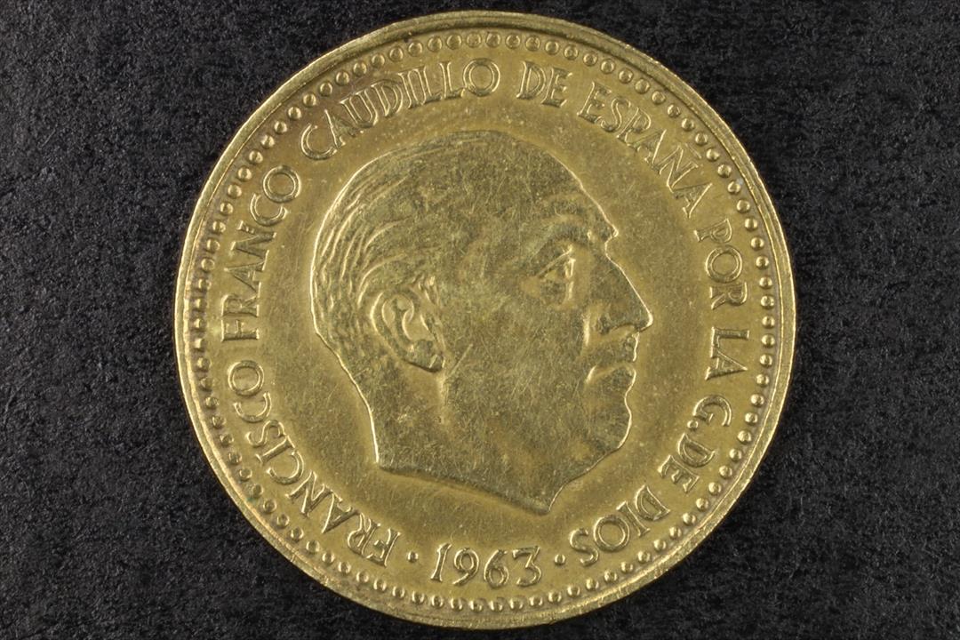 Antiques - FRANC COIN 1 PESETA. 1963 *65 - EBC (T)
