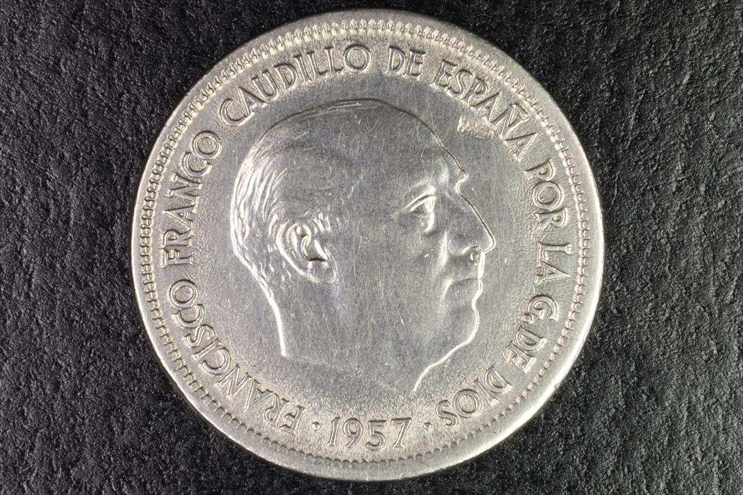 Antiques - FRANCO COIN 25 PESETAS. 1957*69 - BC (T)