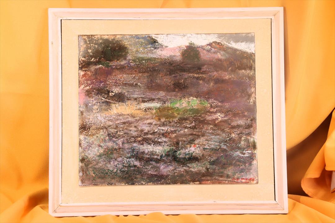 Antiques - IMPRESSIONIST/ABSTRACT OIL PAINTING. ERIK EMANUELSSON. 1984 (T)