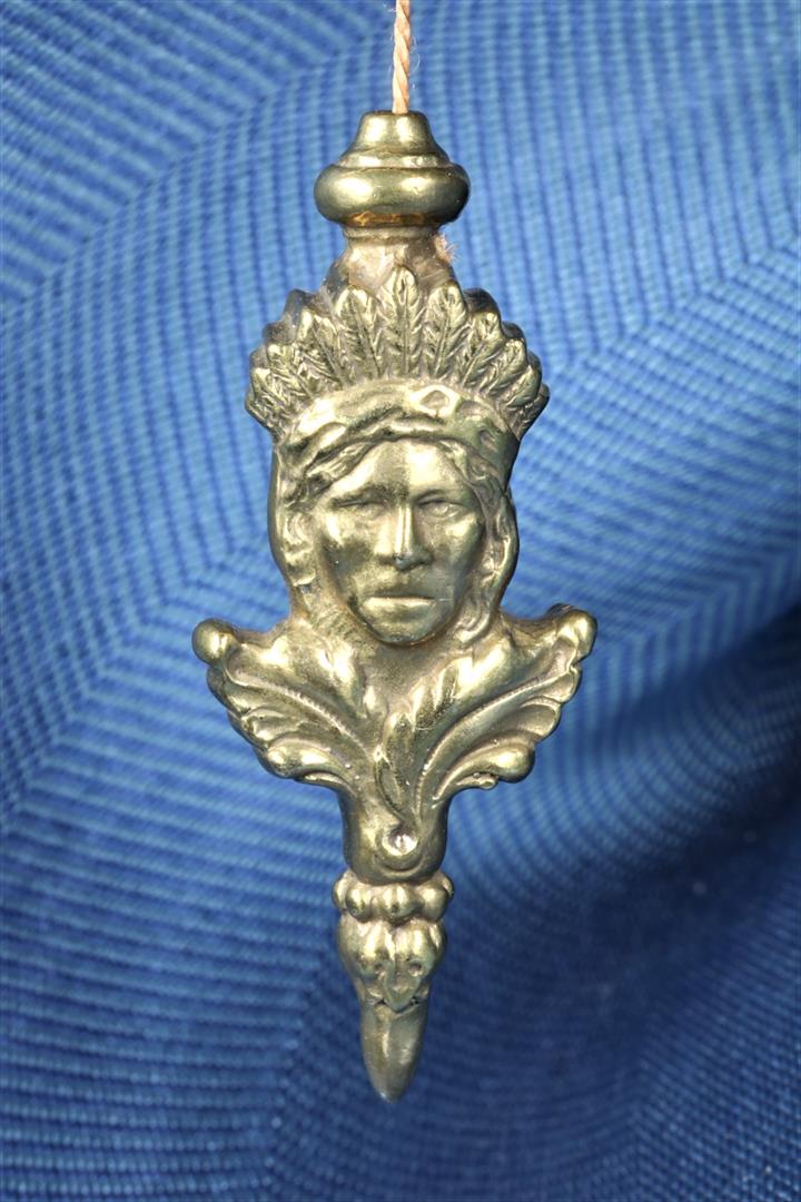 Antiques - INDIAN PERICO PLUMB BOB. HEINZ. S.XX. (T)