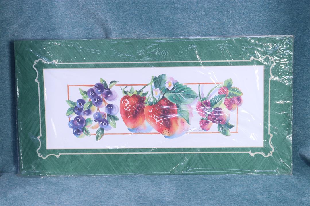 Antiques - LARGE SHEET. FRUITS OF THE FOREST. SEALED. (T)