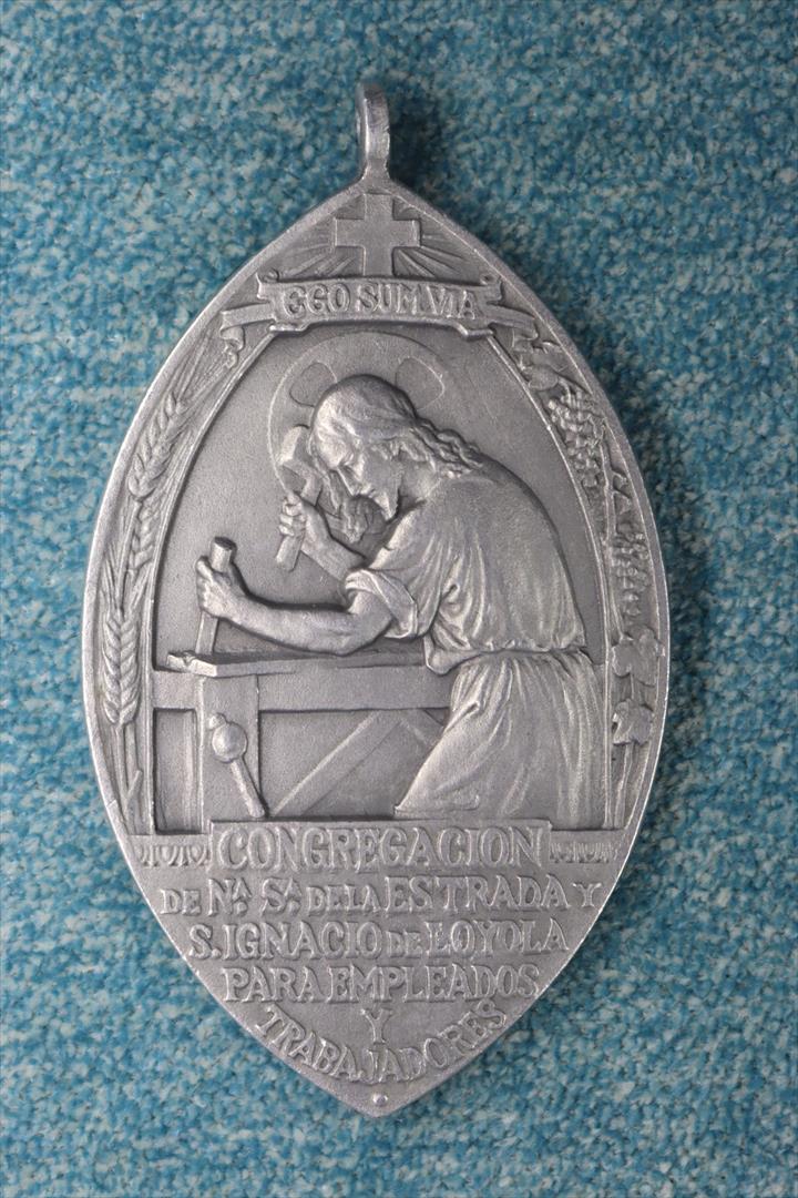 Antiques - MEDAL CONGREGATION EMPLOYEES AND WORKERS. S.XX (T)
