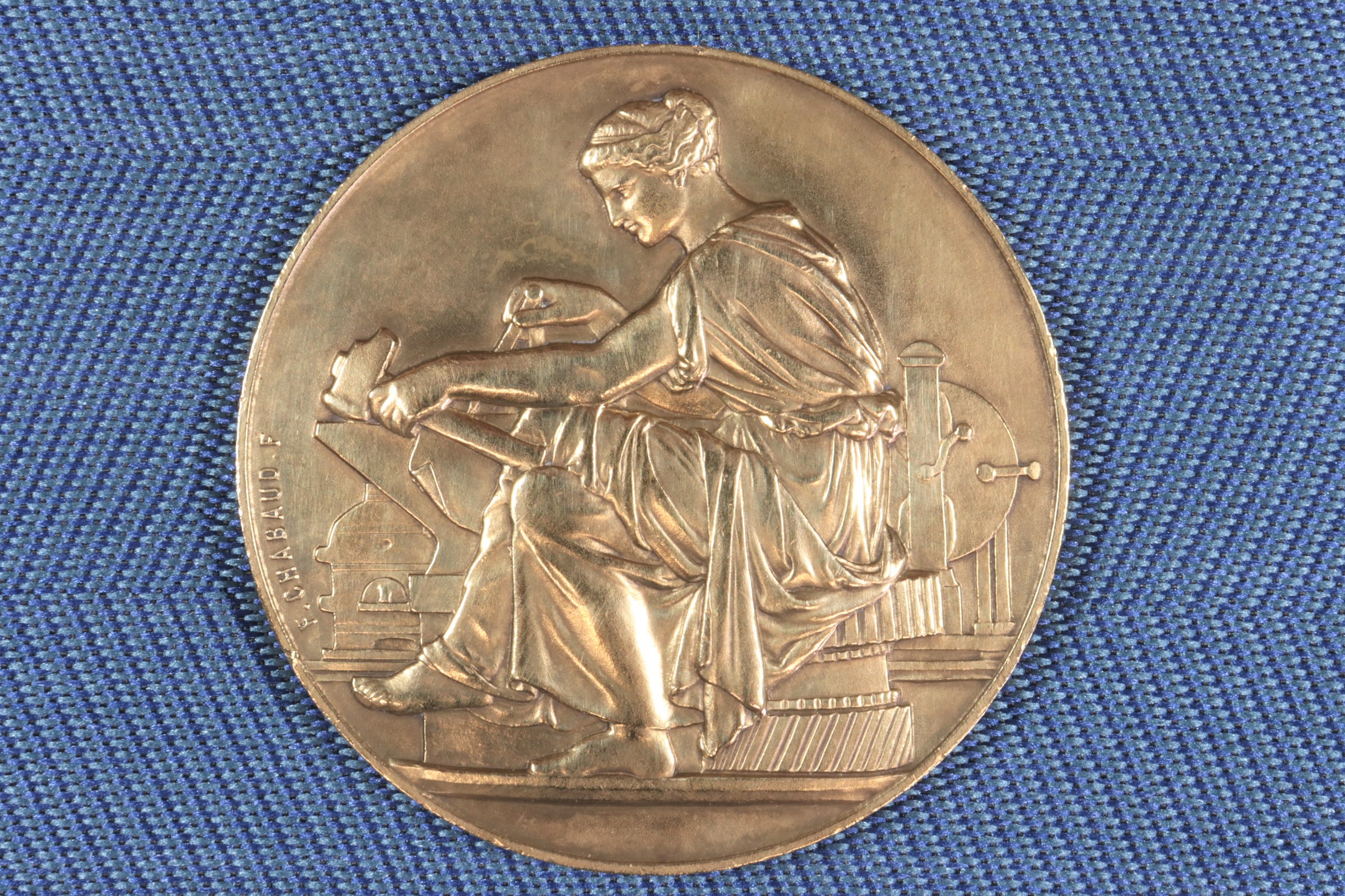 Antiques - MEDAL FOR WORK. CHABAUD. REYNIER. DUBOIS.
