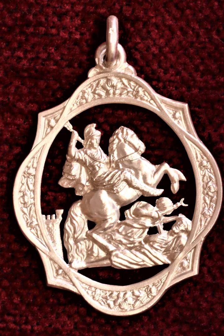 Antiques - MEDAL SANTIAGO MATAMOROS. SILVER. 20TH CENTURY (T)