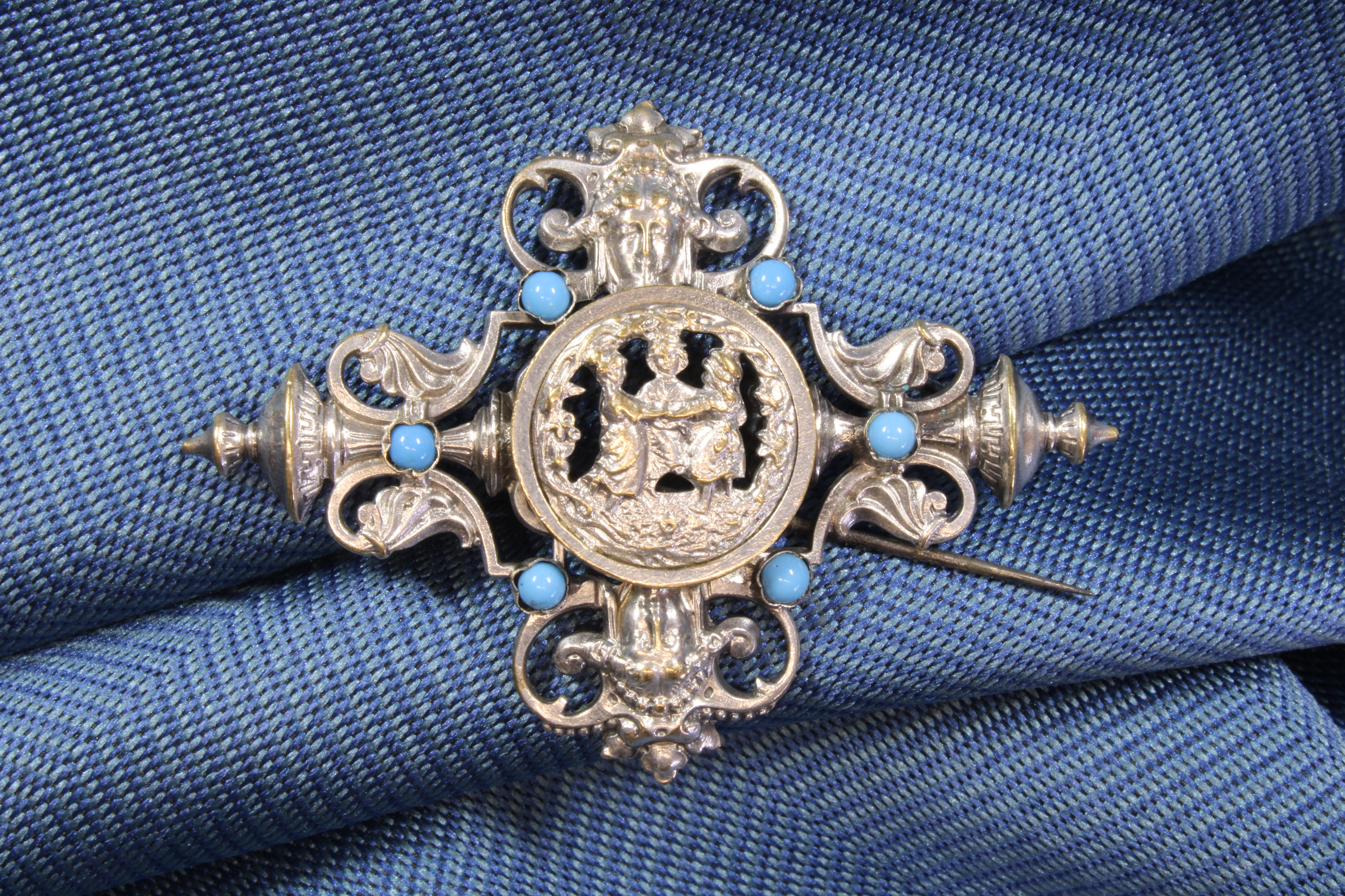 Antiques - MODERNIST BROOCH. 19TH CENTURY