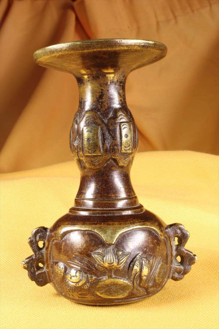 Antiguedades de neck of a vase part vase chinese 19th c