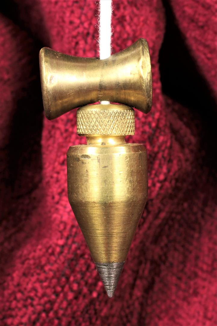 Antiques - PERICO PLUMB BOB WITH NUT. THREADED HEAD. S.XIX. (T)
