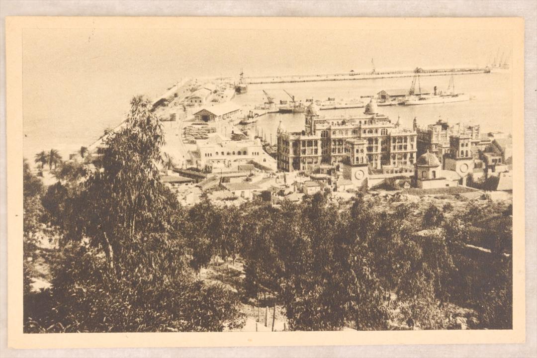 Antiques - POSTAL ALICANTE PARTIAL VIEW OF THE PORT. 38. WITHOUT CIRCULAR. (T)