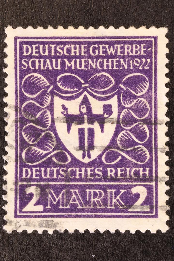 Antiques - POSTAL STAMP. GERMANY. 2 MARKS. (T)