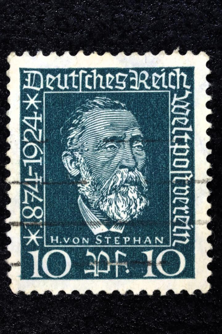 Antiques - POSTAL STAMP. GERMANY. 10 PENIQUES 2. USED. (T)