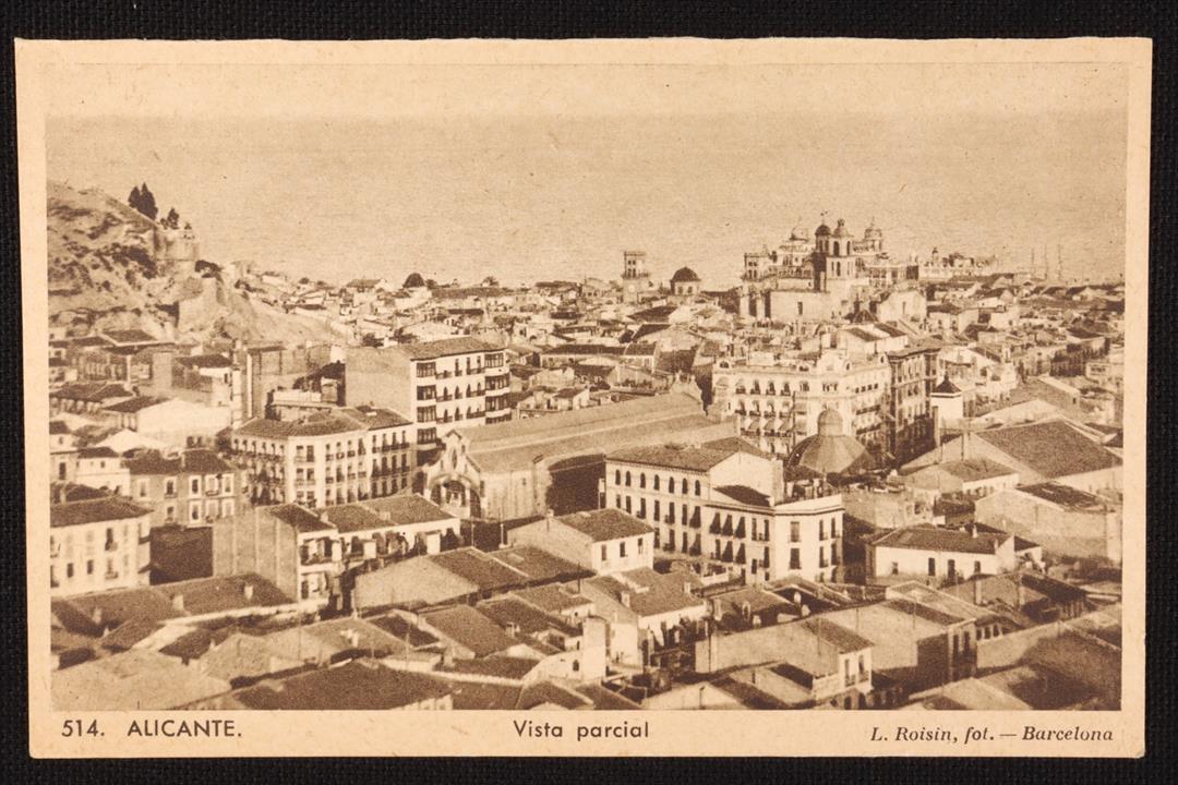 Antiques - POSTCARD ALICANTE. PARTIAL VIEW. SEPIA. 514. (X)