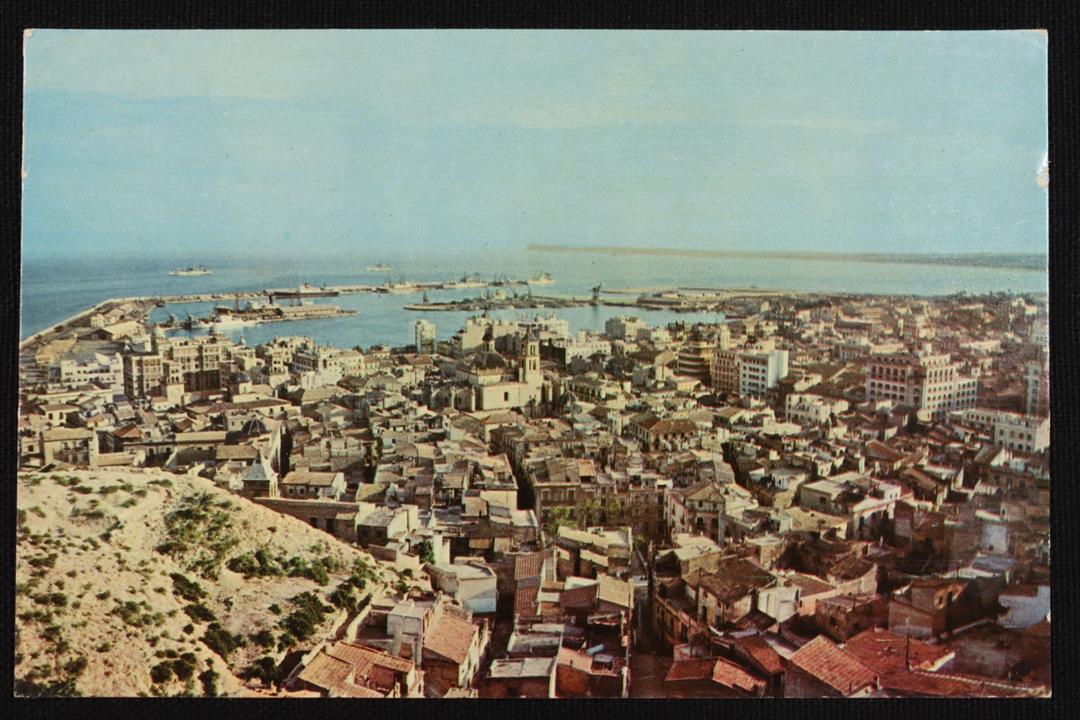 Antiques - POSTCARD THE CITY FROM THE CASTLE OF STA. BÁRBARA CASTLE. COLOUR. 4108 (T)