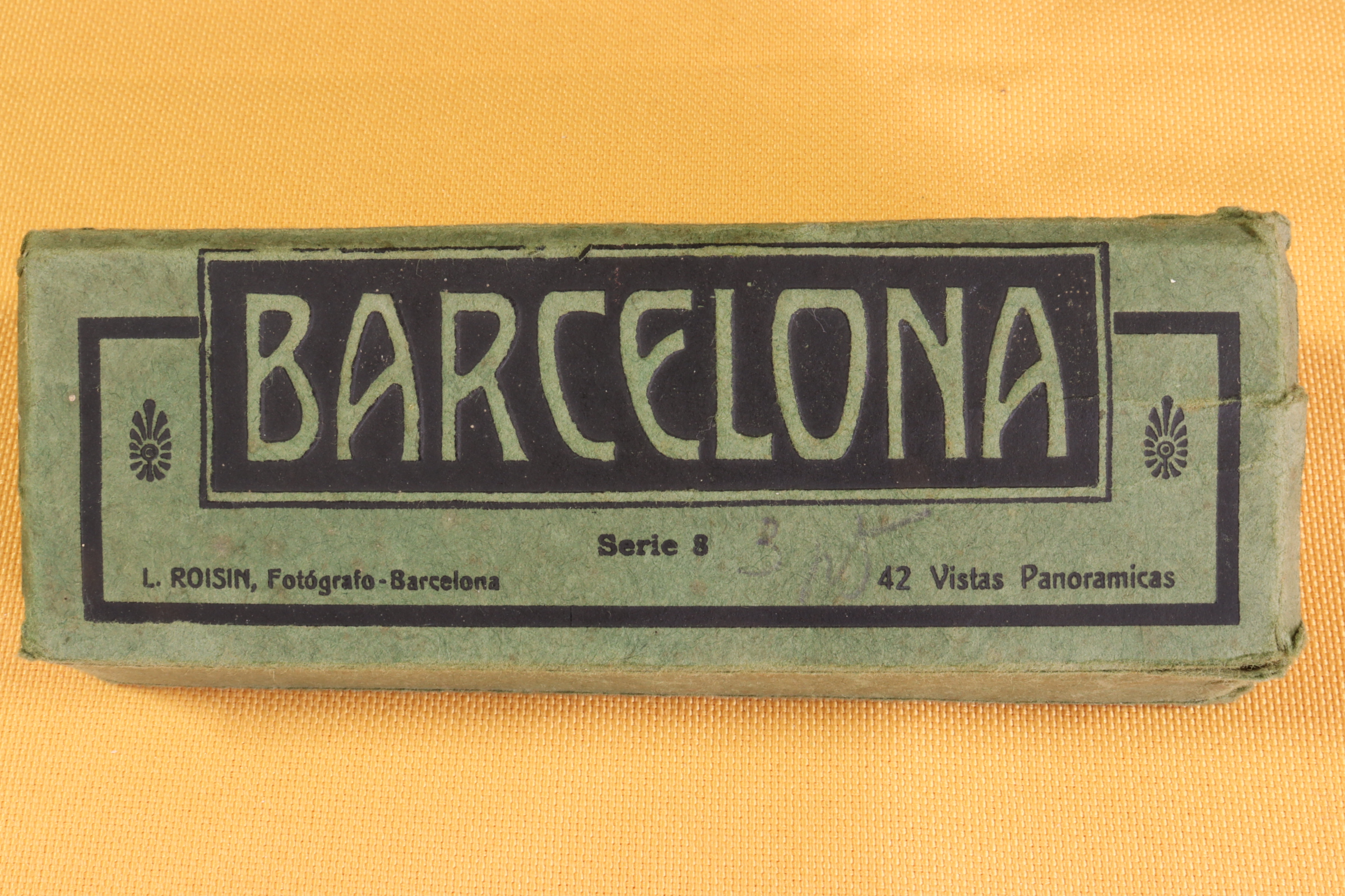 Antiques - POSTCARDS 42 PANORAMIC VIEWS BARCELONA. SERIES 8.(T)
