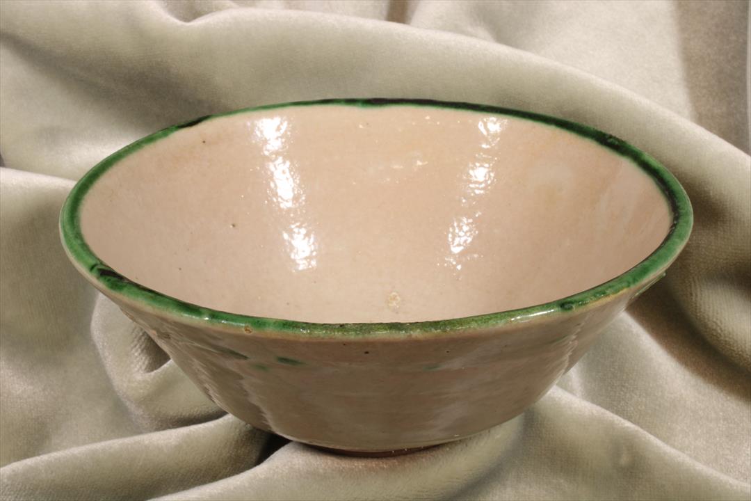 Antiguedades de teruel bowl glazed terracotta glazette