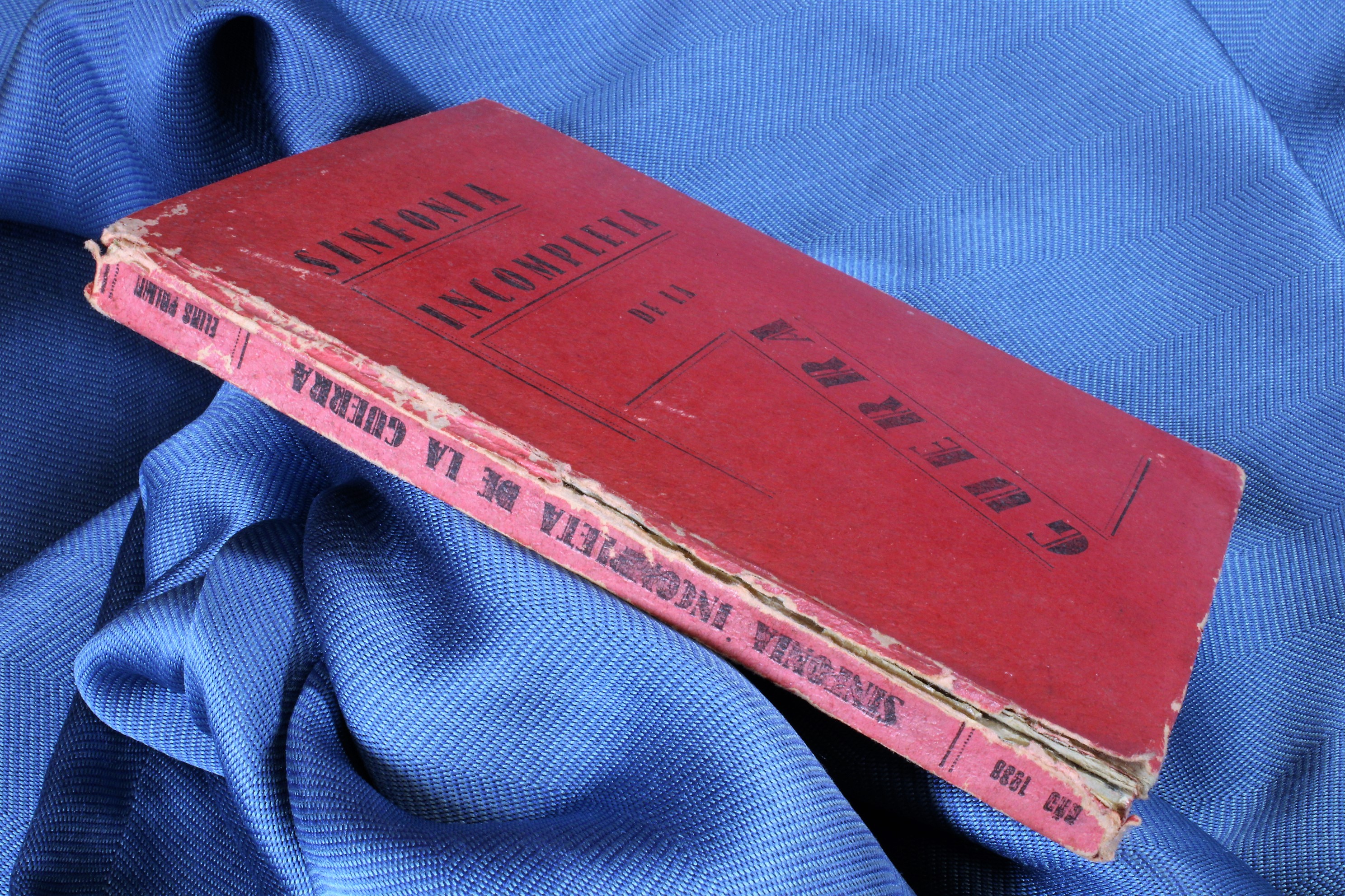 Antiguedades de LIBRO SINFONÍA INCOMPLETA DE LA GUERRA 1938
